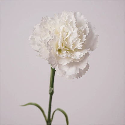 20" Real Touch Artificial Carnation Flower Stem