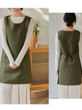 Load image into Gallery viewer, Japanese Style Thick Polyester Apron for Women