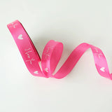 Load image into Gallery viewer, I LOVE YOU Valentine's Day Ribbon (2.5cmx20Yd)