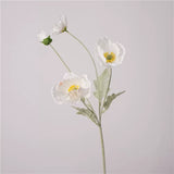 Load image into Gallery viewer, 4-Head Real Touch Artificial Poppy Spray (64cm)