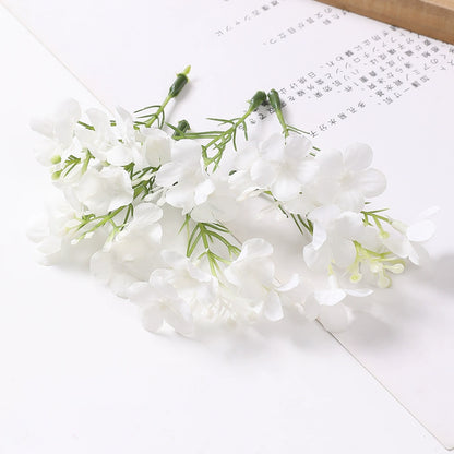 8cm Silk Hydrangea Flower Heads Pack 30