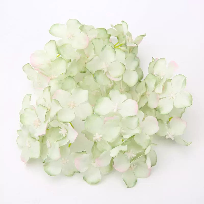 5cm Silk Hydrangea Flower Heads Pack 30