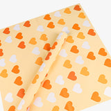 Load image into Gallery viewer, 20pcs Valentine&#39;s Day Heart Print Floral Wrap Paper (58x58cm)