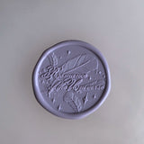 Load image into Gallery viewer, 30Pcs Lavender Purple Wax Seal Stickers