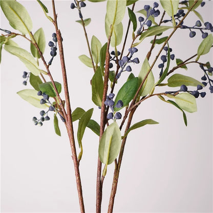 30" Artificial Huckleberry Greenery Branch