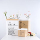 Load image into Gallery viewer, 5pcs Kraft Paper Bags for Flower Arrangements