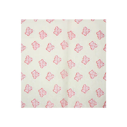 20pcs Bear Print Bouquet Wrap Cellophane (57x57cm)