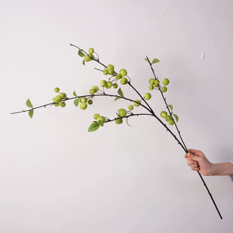 Tige de branche de pommetier artificiel de 40 po