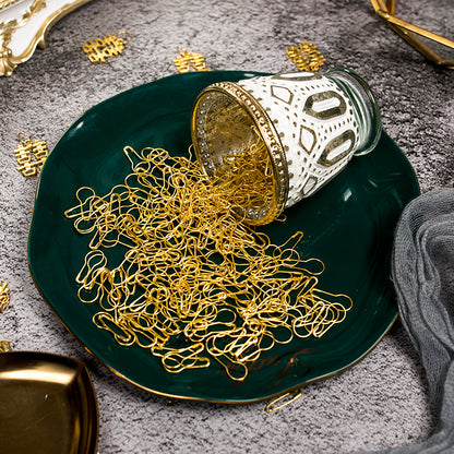 Ornements en perles pour la décoration de boîtes à cadeaux