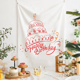 Load image into Gallery viewer, Happy Birthday Backdrop Banner (150Wx200Hcm)