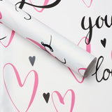 Load image into Gallery viewer, 20pcs Love Heart Graffiti Bouquet Paper (57x57cm)