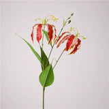 Load image into Gallery viewer, Real Touch Artificial Flame Lily Stem (74cm)