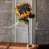 Load image into Gallery viewer, Artificial Dried Sunflower Fall Decoration