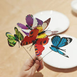 Load image into Gallery viewer, Decorative 3D Butterfly Floral Picks (Set of 20)