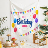 Load image into Gallery viewer, Happy Birthday Backdrop Banner (150Wx200Hcm)