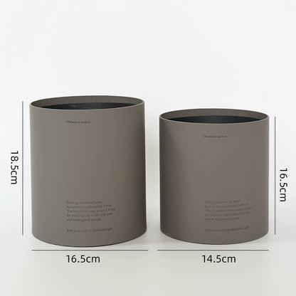 Coffret cadeau floral au fini mat élégant (lot de 2)