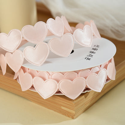 Valentine's Day Heart-shaped Florist Ribbon (15mmx10Yd)