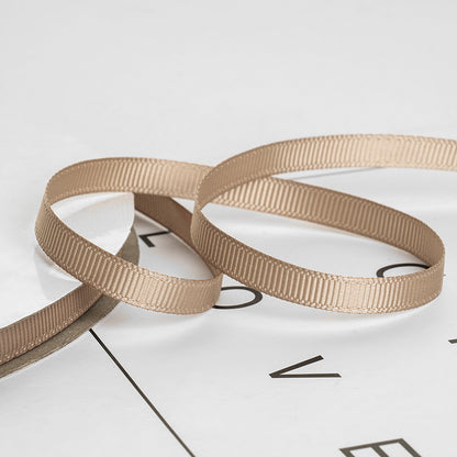 Solid Color Grosgrain Ribbon (6mmx100Yd)
