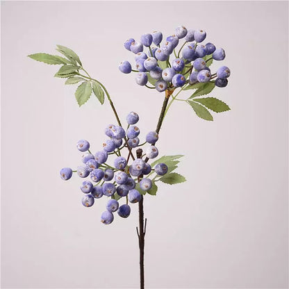 26" Real Touch Artificial Wild Berry Stem