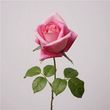 Load image into Gallery viewer, Artificial Real Touch Gemini Rose Stem (66cm)