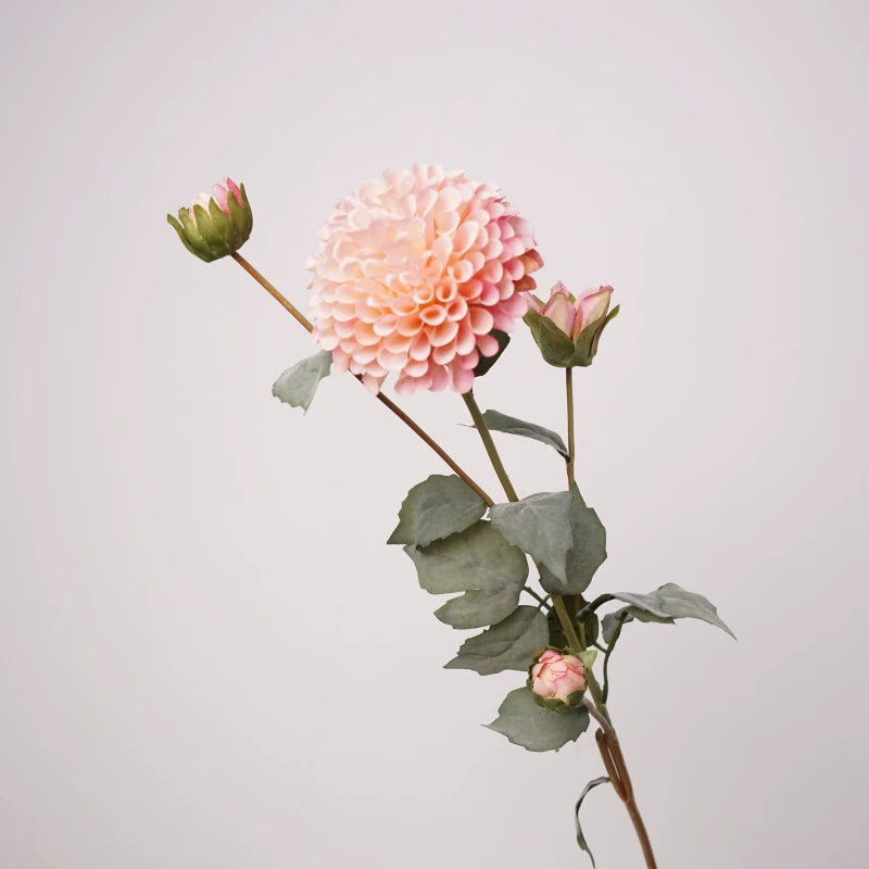 27" Artificial Pompon Chrysanthemum Stem