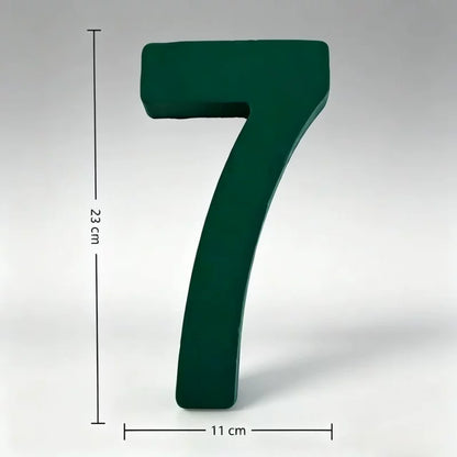Compact 3D Number Floral Foam