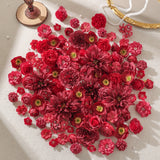Load image into Gallery viewer, Red Mixed-Size Artificial Flower Heads (100pcs)