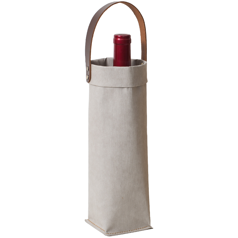 Biodegradable Kraft Paper Wine Gift Bag