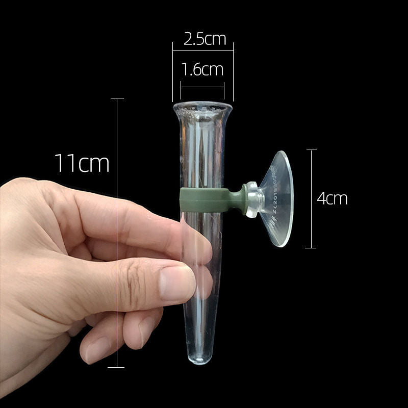 Tubes à eau pour fleurs avec ventouse transparents (8 pièces)