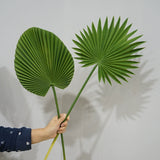 Load image into Gallery viewer, Artificial Green Palm Leaf 80cmH