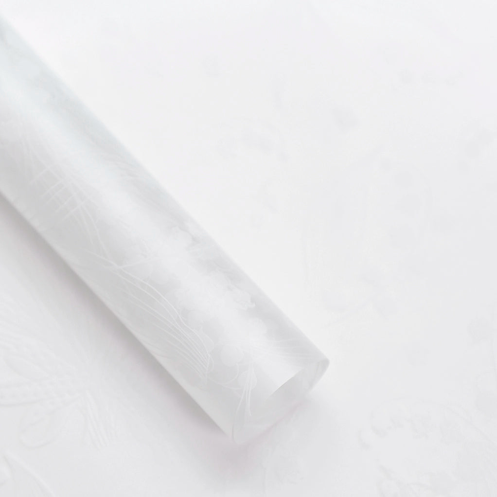 20pcs Frosted Floral Cellophane Wrap (58x58cm)