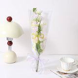 Load image into Gallery viewer, 50pcs Gold Bow Print Bouquet Sleeves Bags