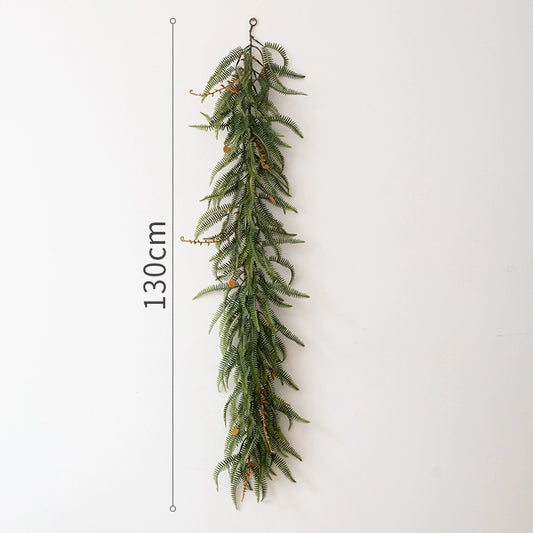 Real Touch Artificial Boston Ferns Garland (130cmL)