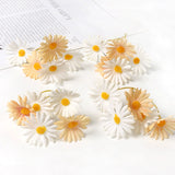 Load image into Gallery viewer, 5 Stem Bunch Silk Daisy Flower Heads Pack 30