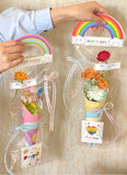 Load image into Gallery viewer, 10pcs Rainbow Flower Gift Packaging Bags