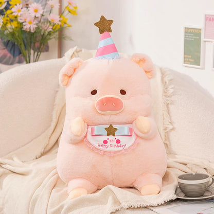 12" Birthday Soft Piglet Plush Toy