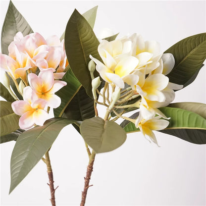 29" Real Touch Artificial Plumeria Spray