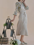 Load image into Gallery viewer, Elegant Summer Cotton Apron for Women