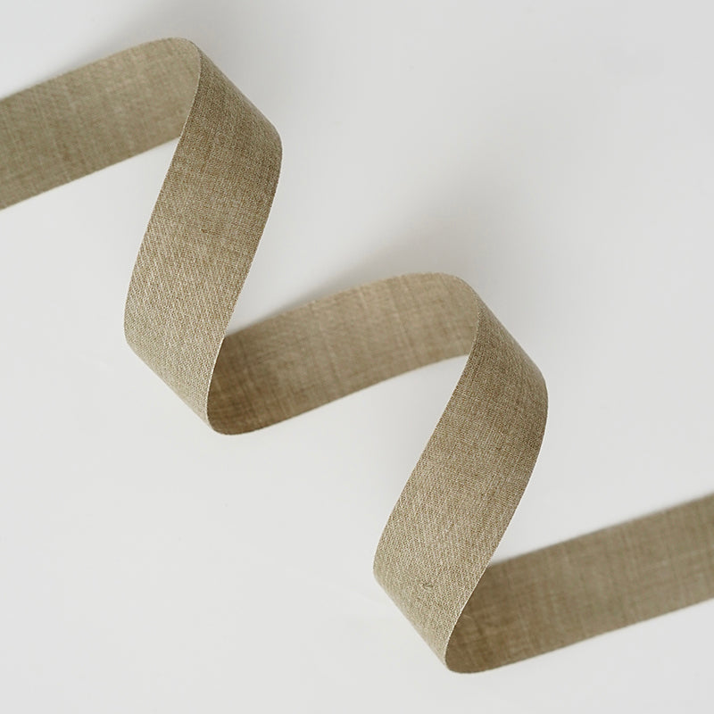 Korean Style Linen Ribbon (2.5cmx10Yd)