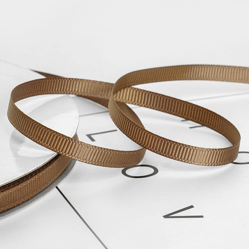 Solid Color Grosgrain Ribbon (6mmx100Yd)
