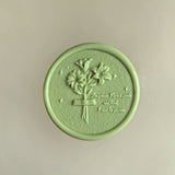 Load image into Gallery viewer, 30Pcs Green Floral Wax Seal Stickers