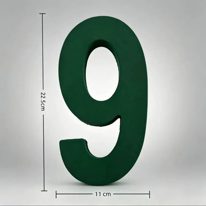 Compact 3D Number Floral Foam