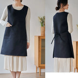 Load image into Gallery viewer, Japanese Style Thick Polyester Apron for Women