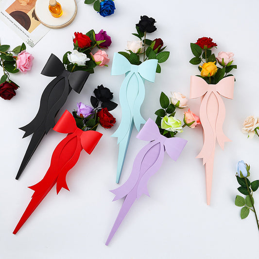 Decorative Bow Single Stem Flower Box Pack 10