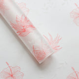 Load image into Gallery viewer, 20 Pcs Frosted Botanical Print Cellophane Wrap (57x57cm)