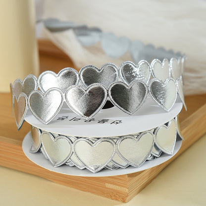 Valentine's Day Heart-shaped Florist Ribbon (15mmx10Yd)