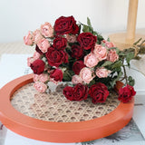 Load image into Gallery viewer, Mixed Real Dried Small Rose Bouquet