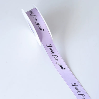 Ruban en coton JUST FOR YOU (2,5 cm x 9,1 m)