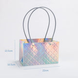 Load image into Gallery viewer, 10pcs Holographic Waterproof  Bouquet Bags