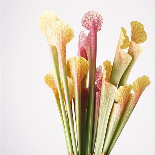 17" Realistic Artificial Pitcher Plant Stem